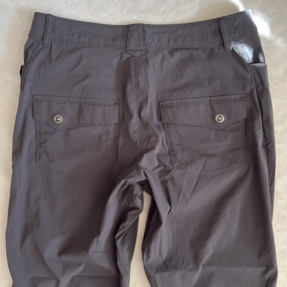 L.L. Bean | Conway Straight Leg Nylon Outdoor Hiking Pants 284229 Gray (10) - Picture 11 of 15